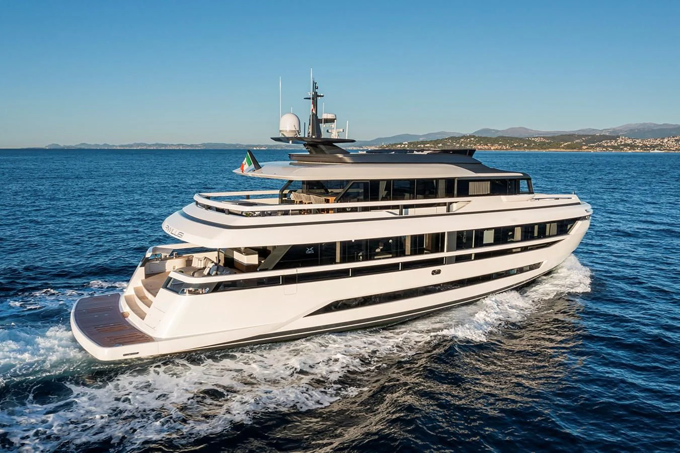 a boat on the water aboard X96 TRIPLEX HULL.4 Yacht for Sale