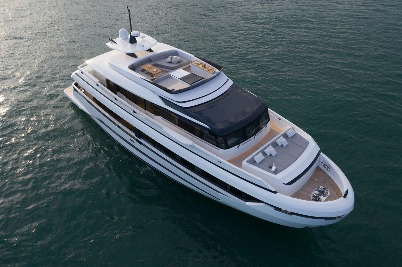 a boat on the water aboard X96 TRIPLEX HULL.4 Yacht for Sale