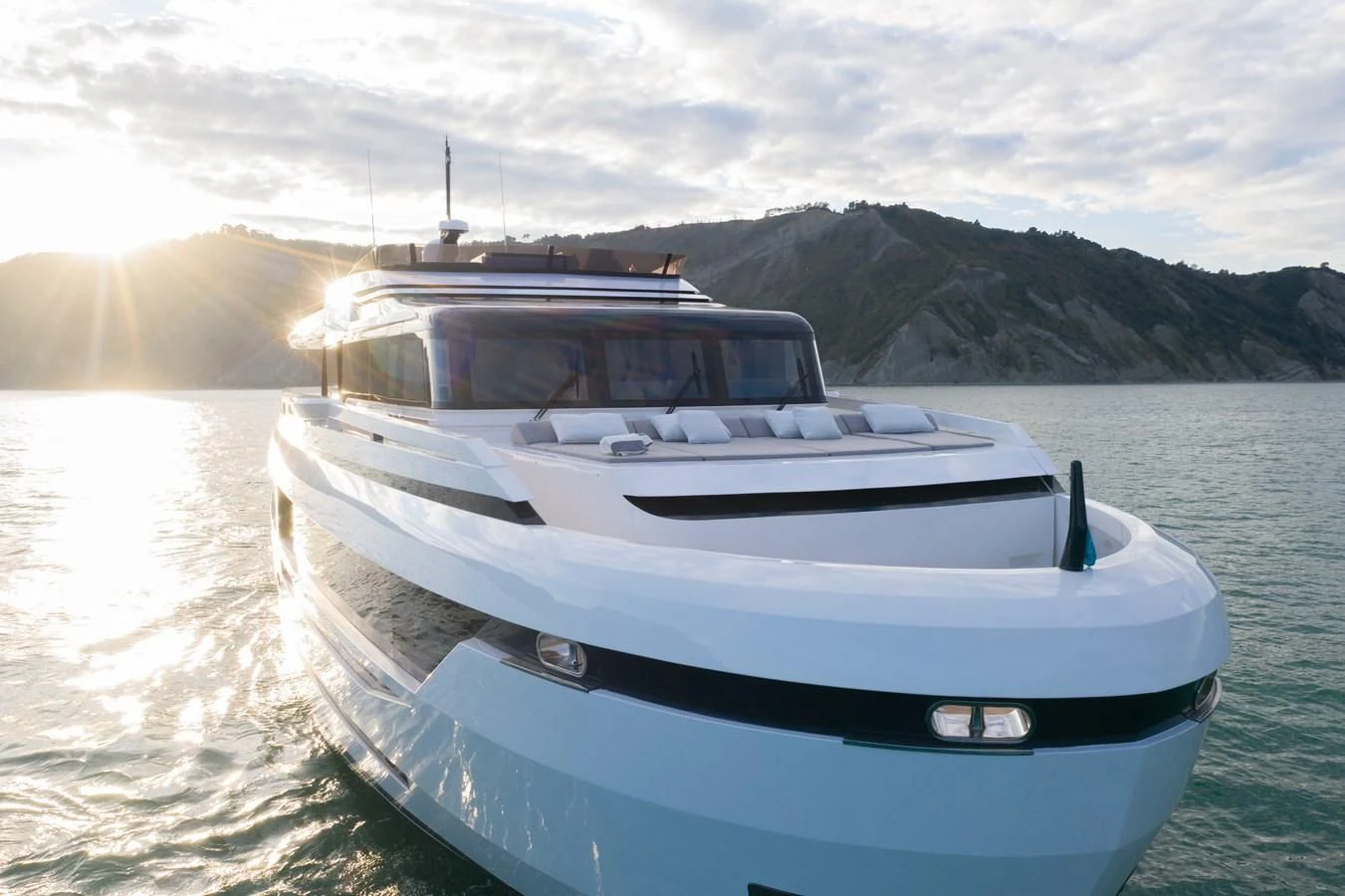 a boat on the water aboard X96 TRIPLEX HULL.4 Yacht for Sale