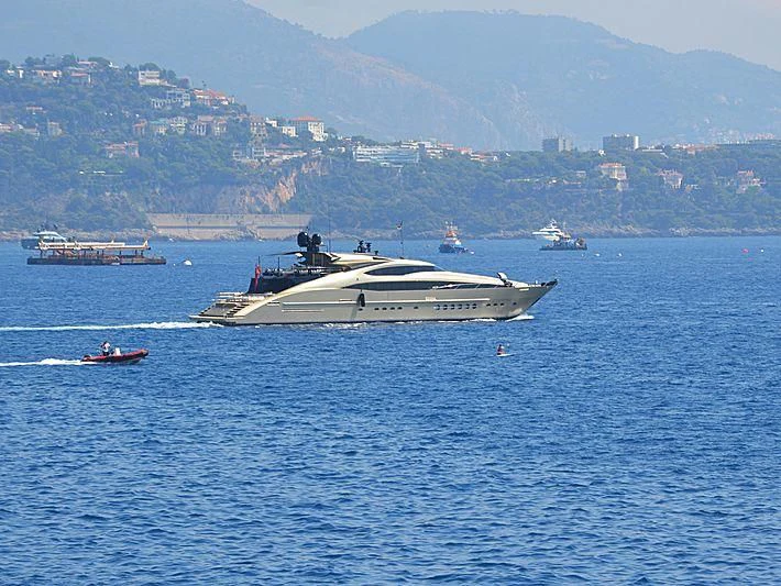 a group of boats in the water aboard HOKULANI Yacht for Sale