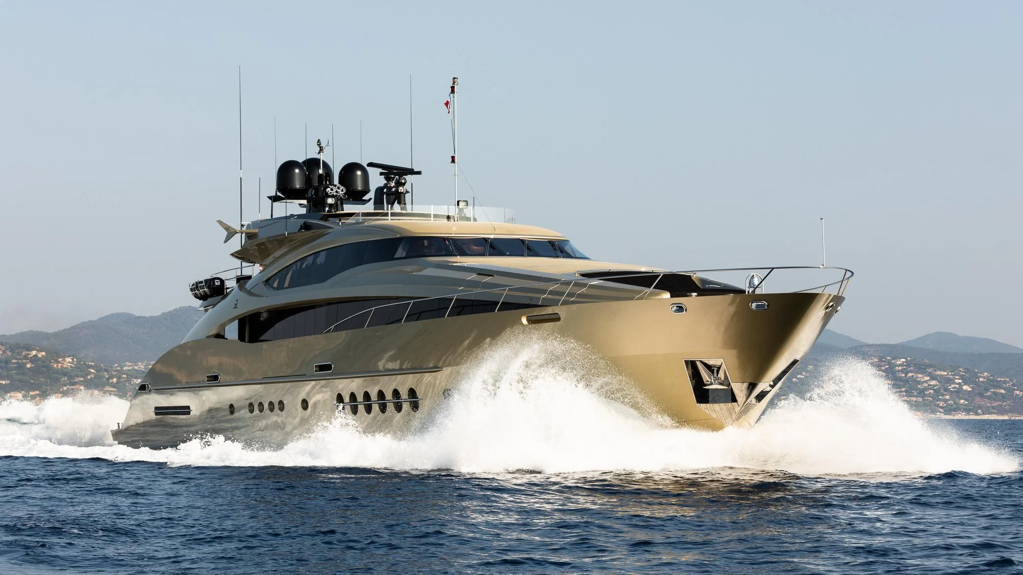 a boat on the water aboard HOKULANI Yacht for Sale