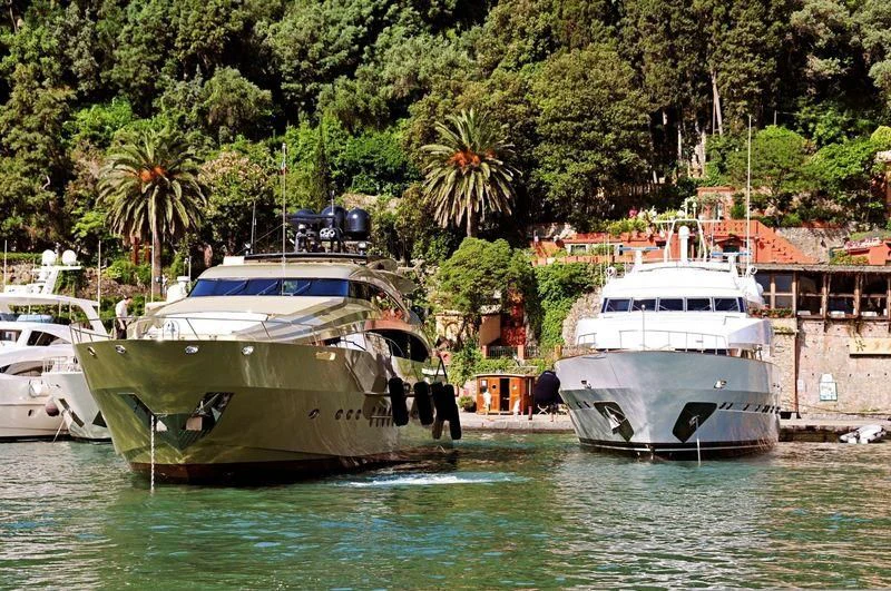 a few boats in the water aboard HOKULANI Yacht for Sale
