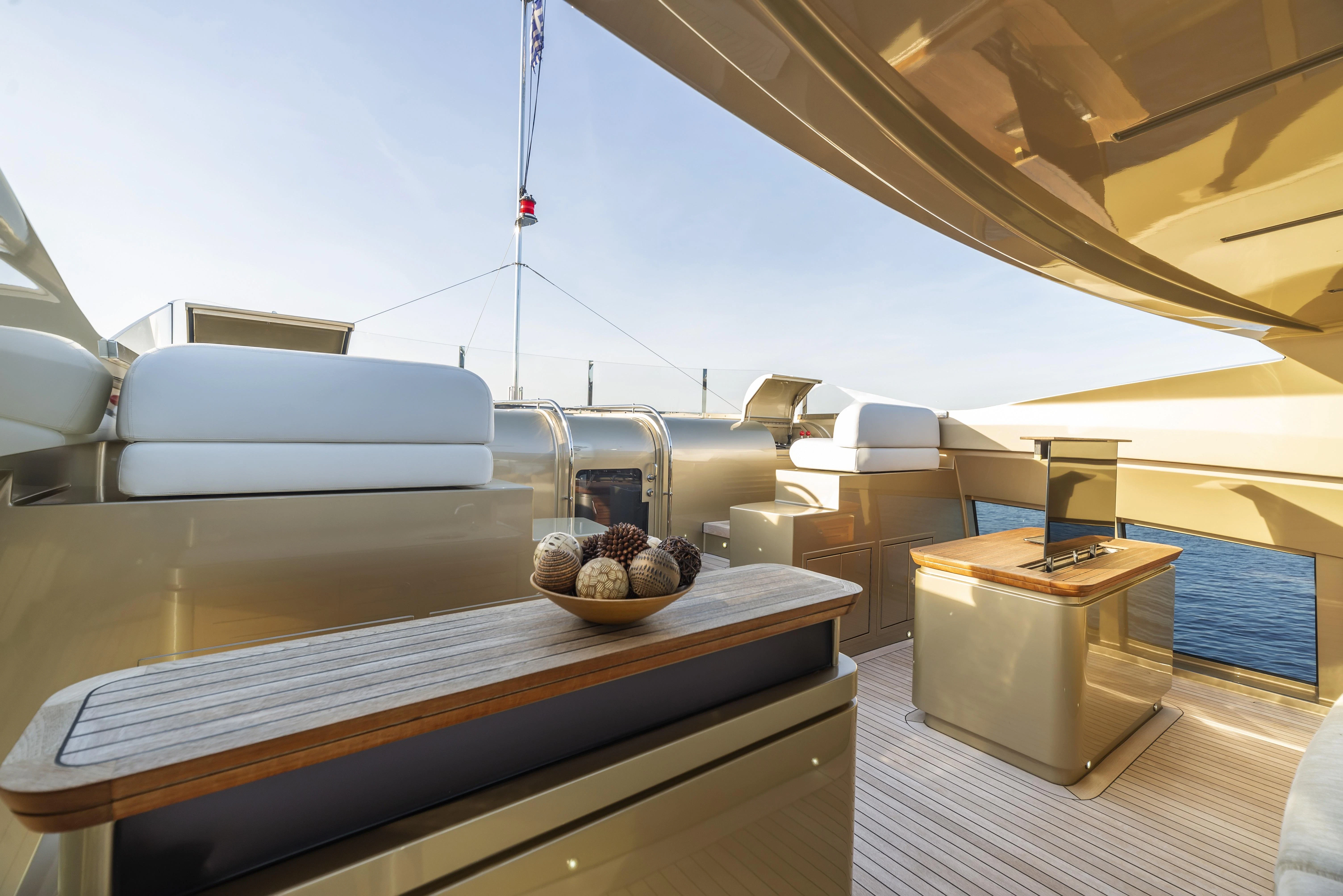 a boat on the water aboard HOKULANI Yacht for Sale