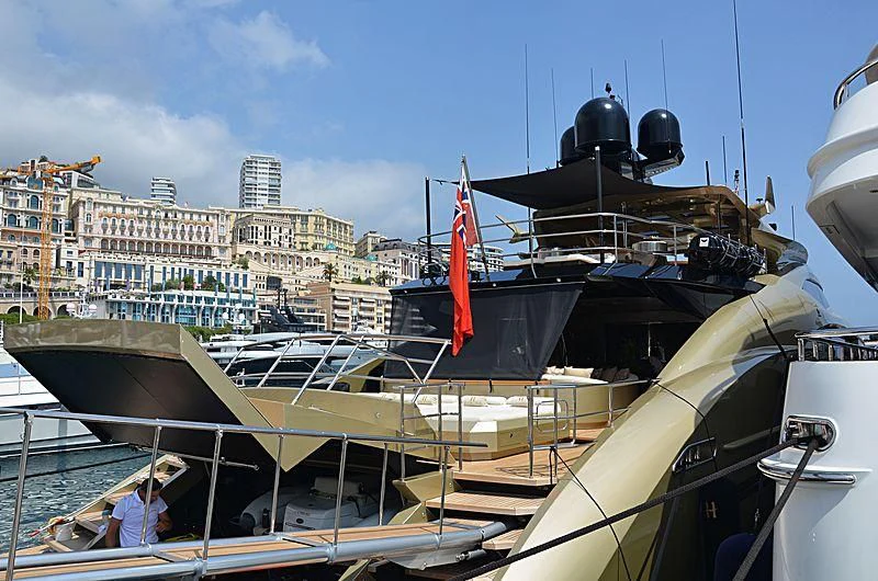 a boat with a propeller aboard HOKULANI Yacht for Sale