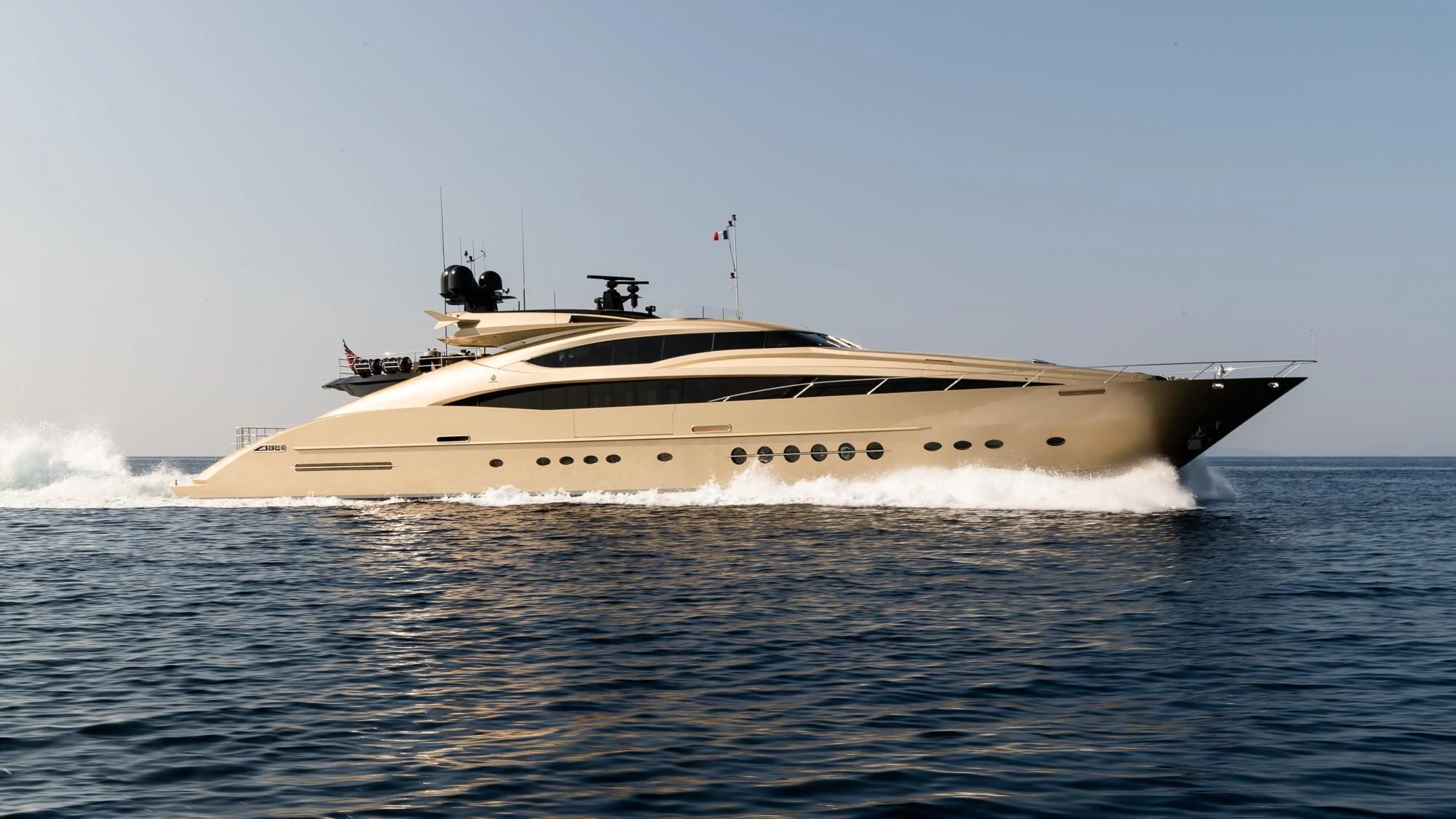 a boat in the water aboard HOKULANI Yacht for Sale