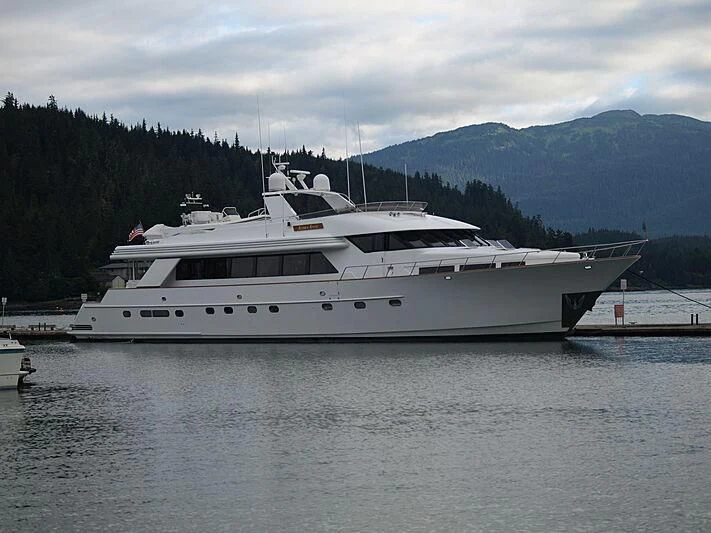 a boat in the water aboard GOLDEN EAGLE Yacht for Sale