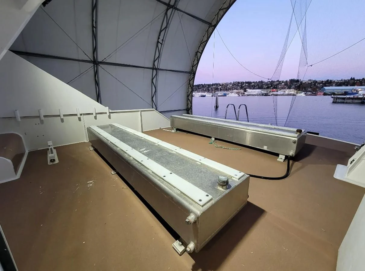 a large ship deck aboard GOLDEN EAGLE Yacht for Sale
