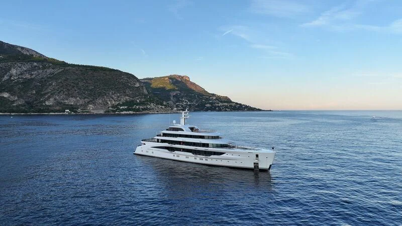 a boat in the water aboard ENERGY Yacht for Sale