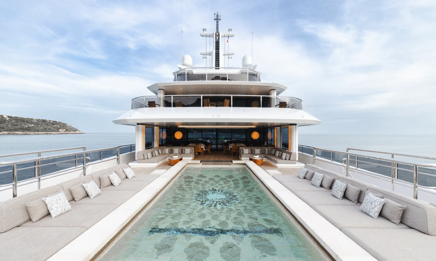 a boat on a body of water aboard ENERGY Yacht for Sale