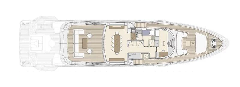 a grey and white electronic device aboard A+ Yacht for Charter