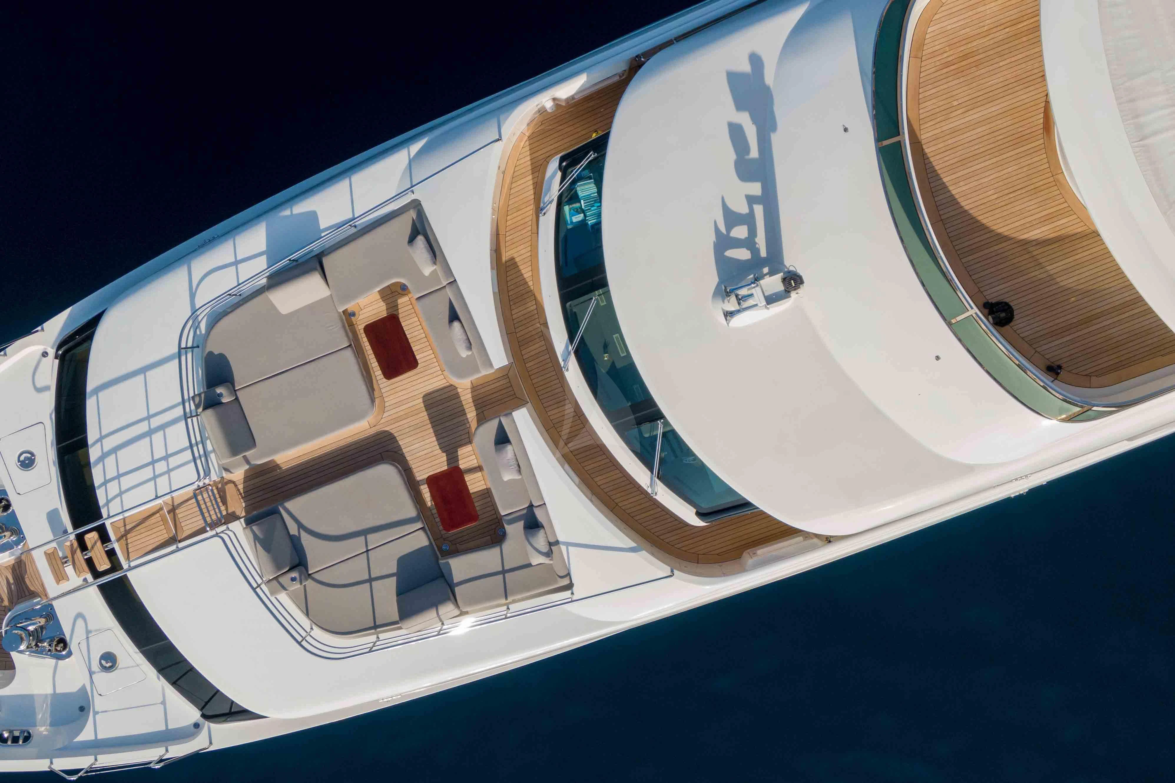 a close-up of a satellite aboard EDESIA Yacht for Sale