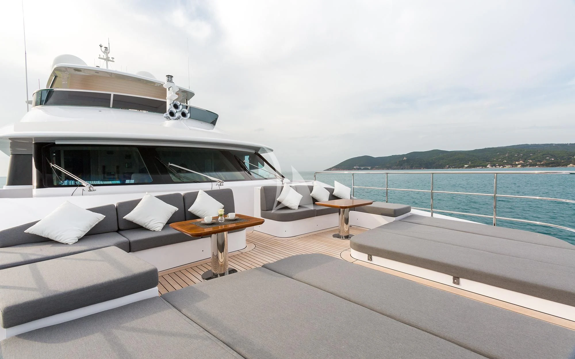 a boat on a boat aboard EDESIA Yacht for Sale