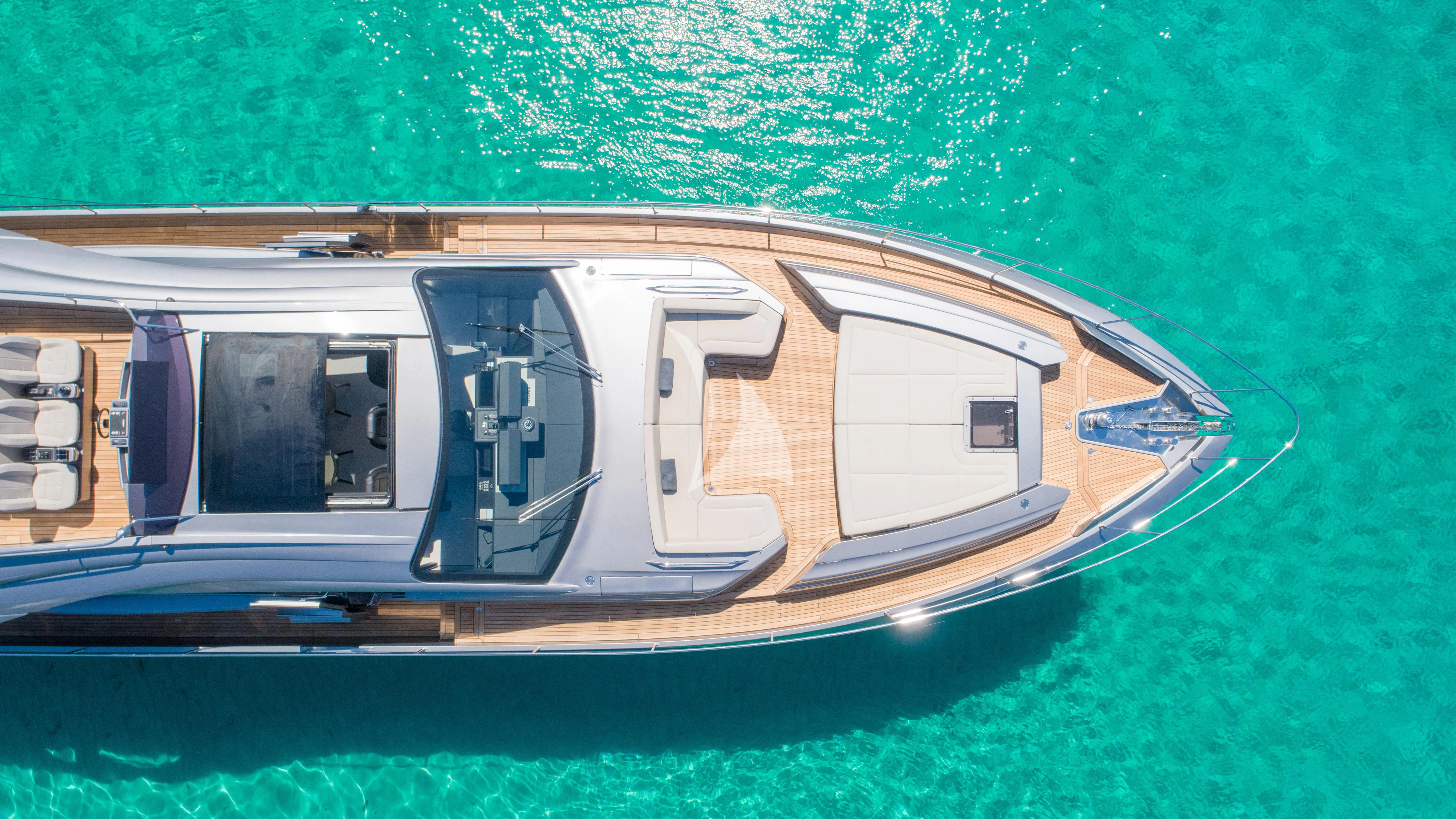 a house with a large yard aboard BEYOND Yacht for Sale