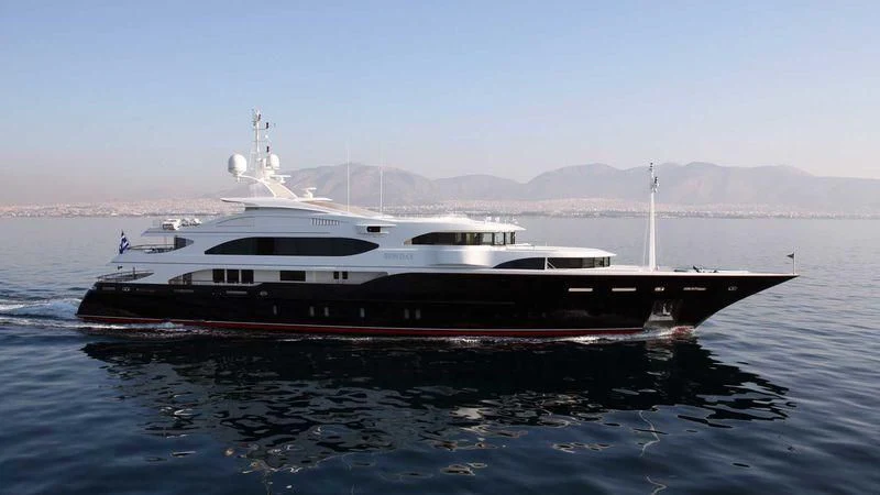 a boat on the water aboard SUNDAY Yacht for Charter