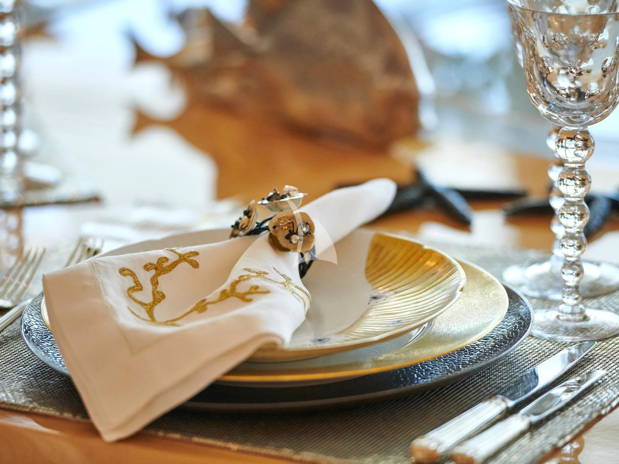 a plate of desserts aboard SUNDAY Yacht for Charter