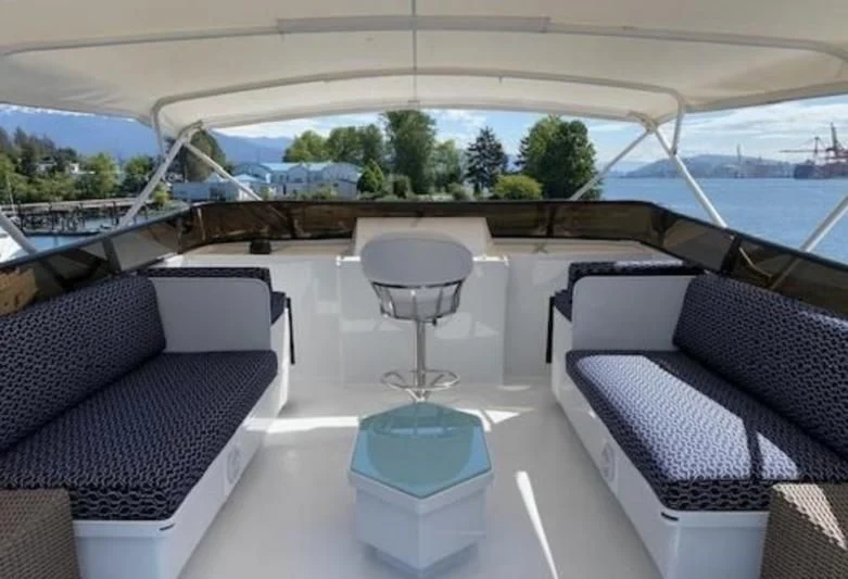 a boat on the water aboard SOVEREIGN LADY Yacht for Sale