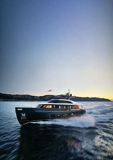 a boat on the water aboard JAKAT Yacht for Sale
