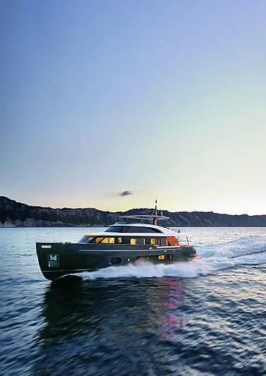 a boat on the water aboard JAKAT Yacht for Sale