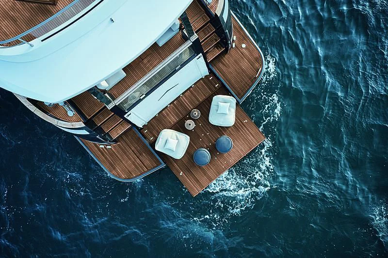 a boat on the water aboard JAKAT Yacht for Sale