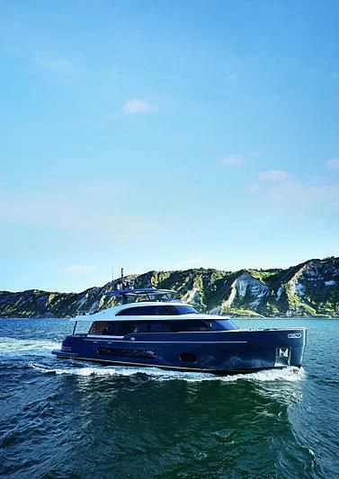 a boat on the water aboard JAKAT Yacht for Sale
