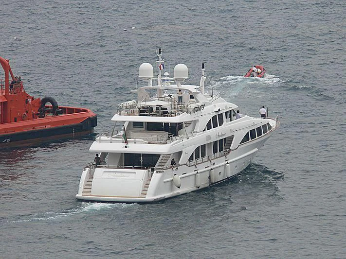 a boat and a boat in the water aboard ANDIAMO Yacht for Sale