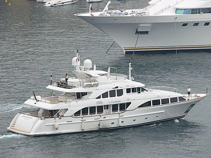 a couple of boats in the water aboard ANDIAMO Yacht for Sale
