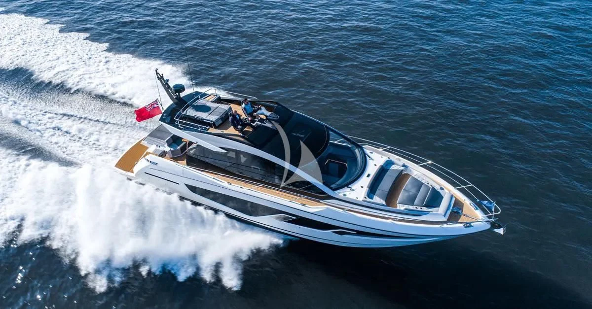 a boat on the water aboard FIVE II Yacht for Sale