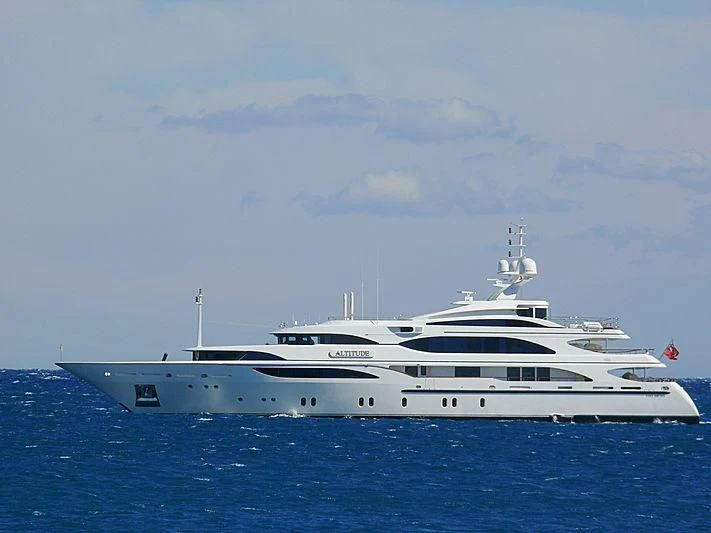 a white yacht in the water aboard NEXT CHAPTER Yacht for Sale