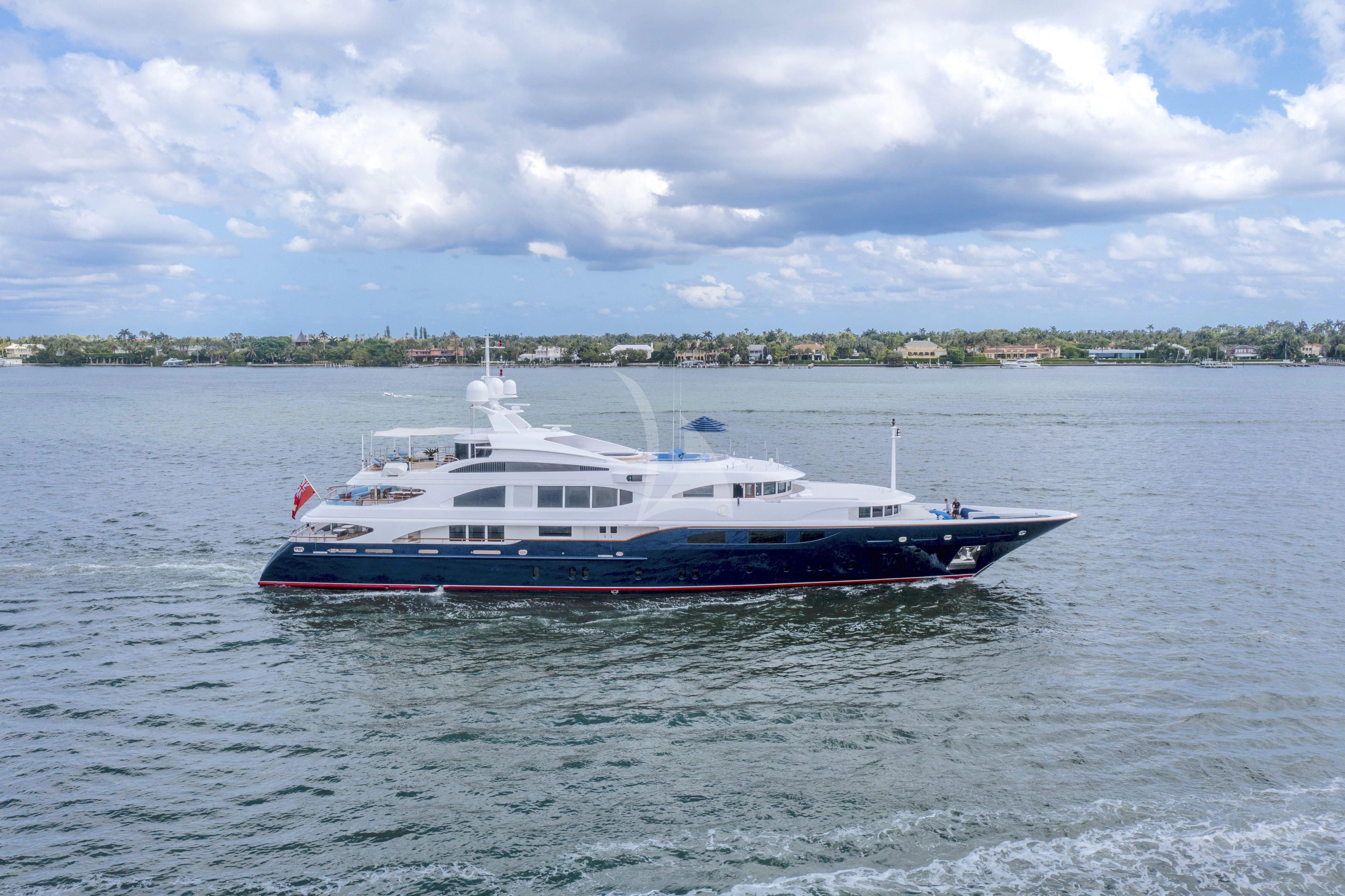 a boat on the water aboard NEXT CHAPTER Yacht for Sale