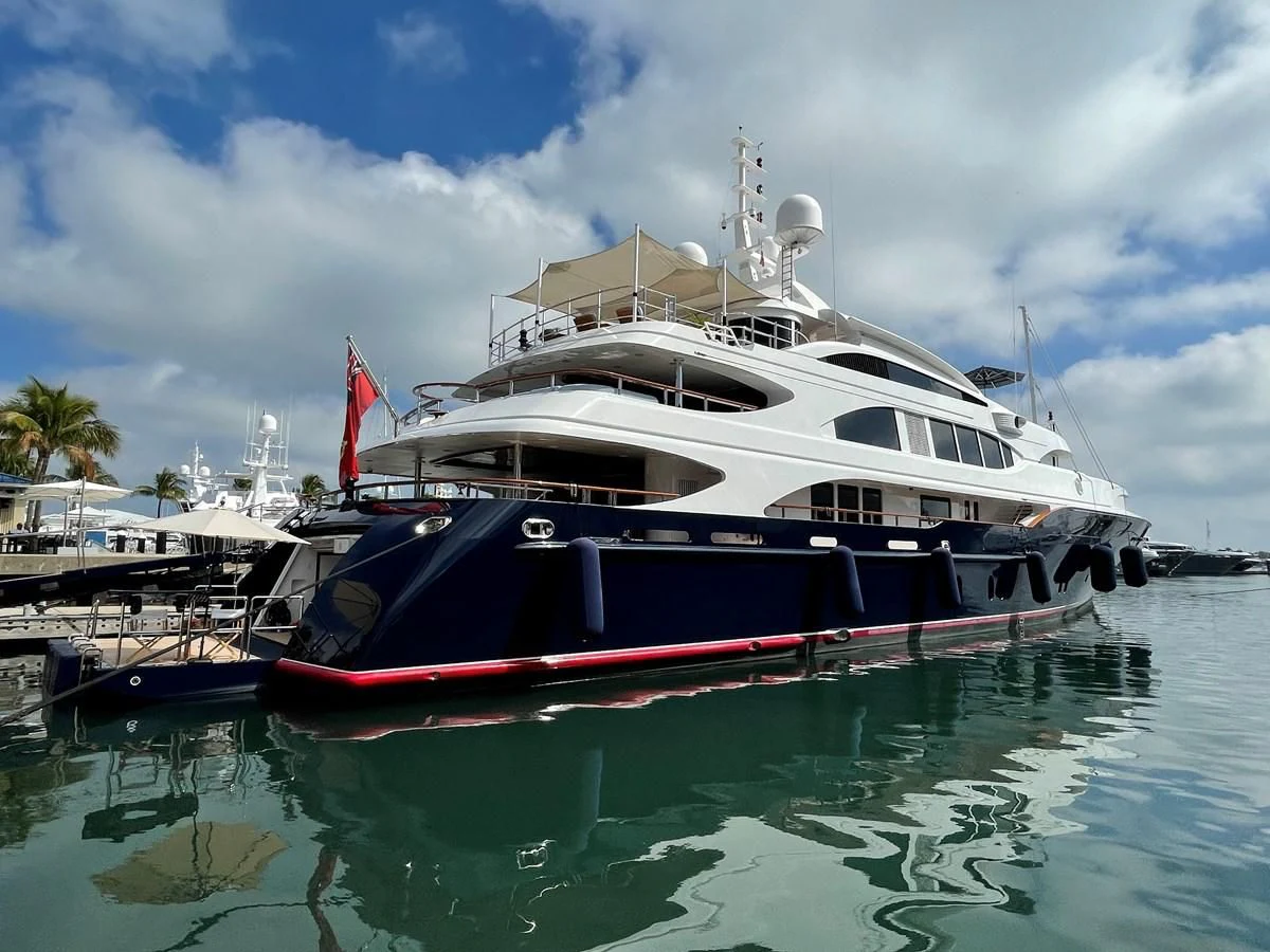 a boat on the water aboard NEXT CHAPTER Yacht for Sale