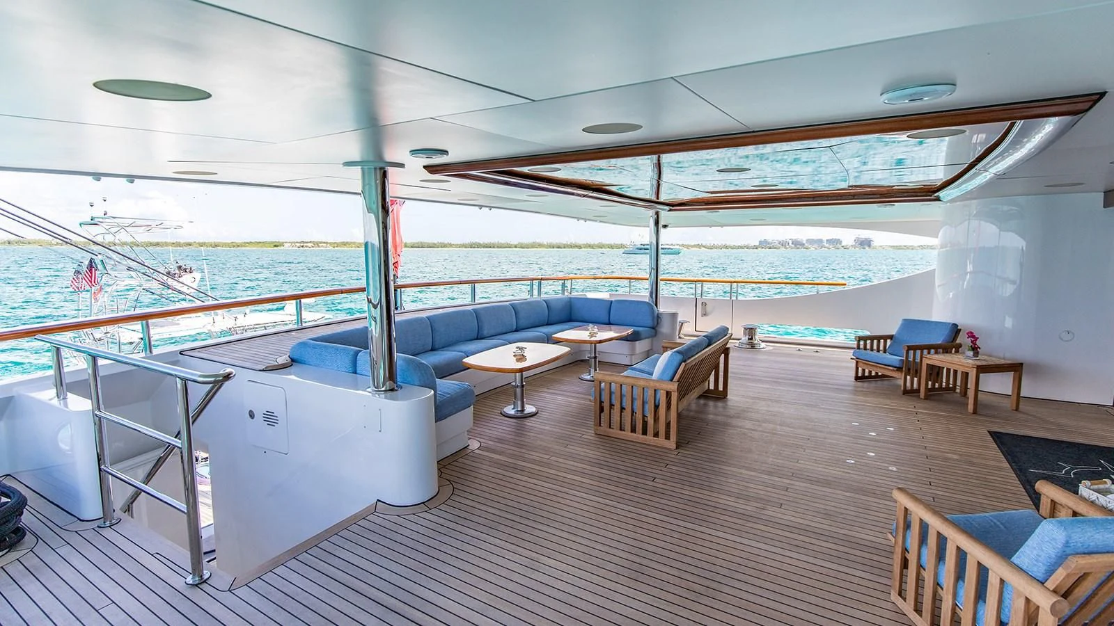 a boat on the water aboard NEXT CHAPTER Yacht for Sale