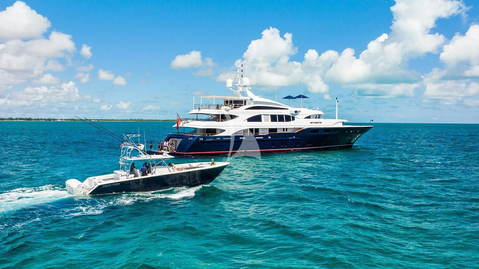 a couple of boats in the water aboard NEXT CHAPTER Yacht for Sale