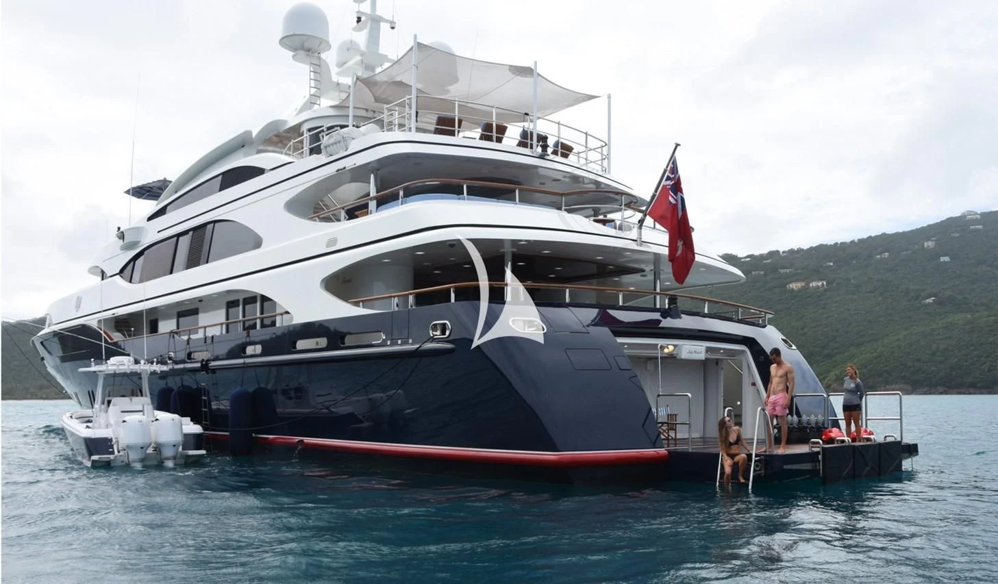 a boat on the water aboard NEXT CHAPTER Yacht for Sale