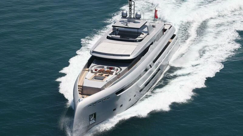 a boat on the water aboard OCEAN CLUB Yacht for Sale