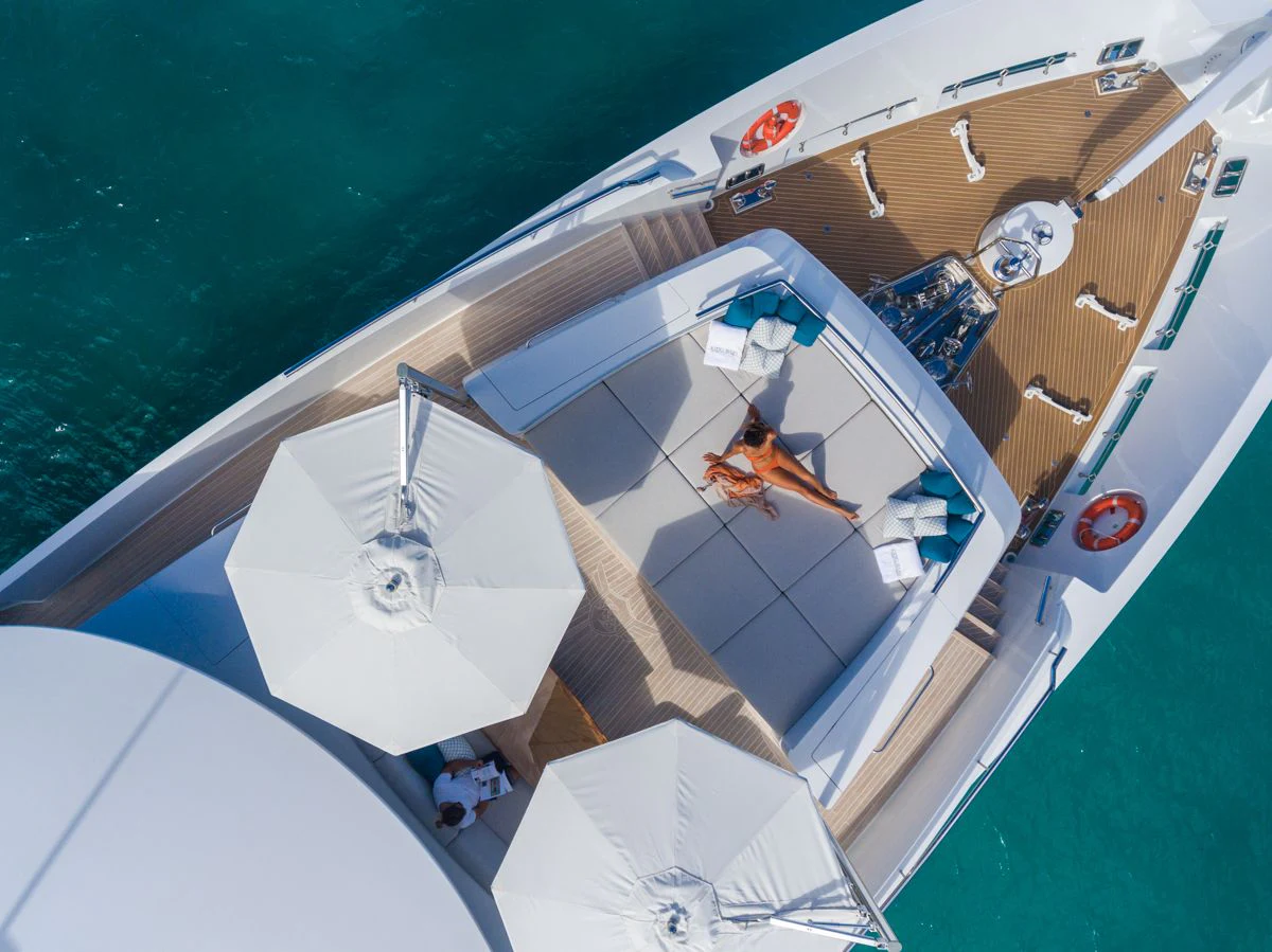 diagram aboard KING BABY Yacht for Sale