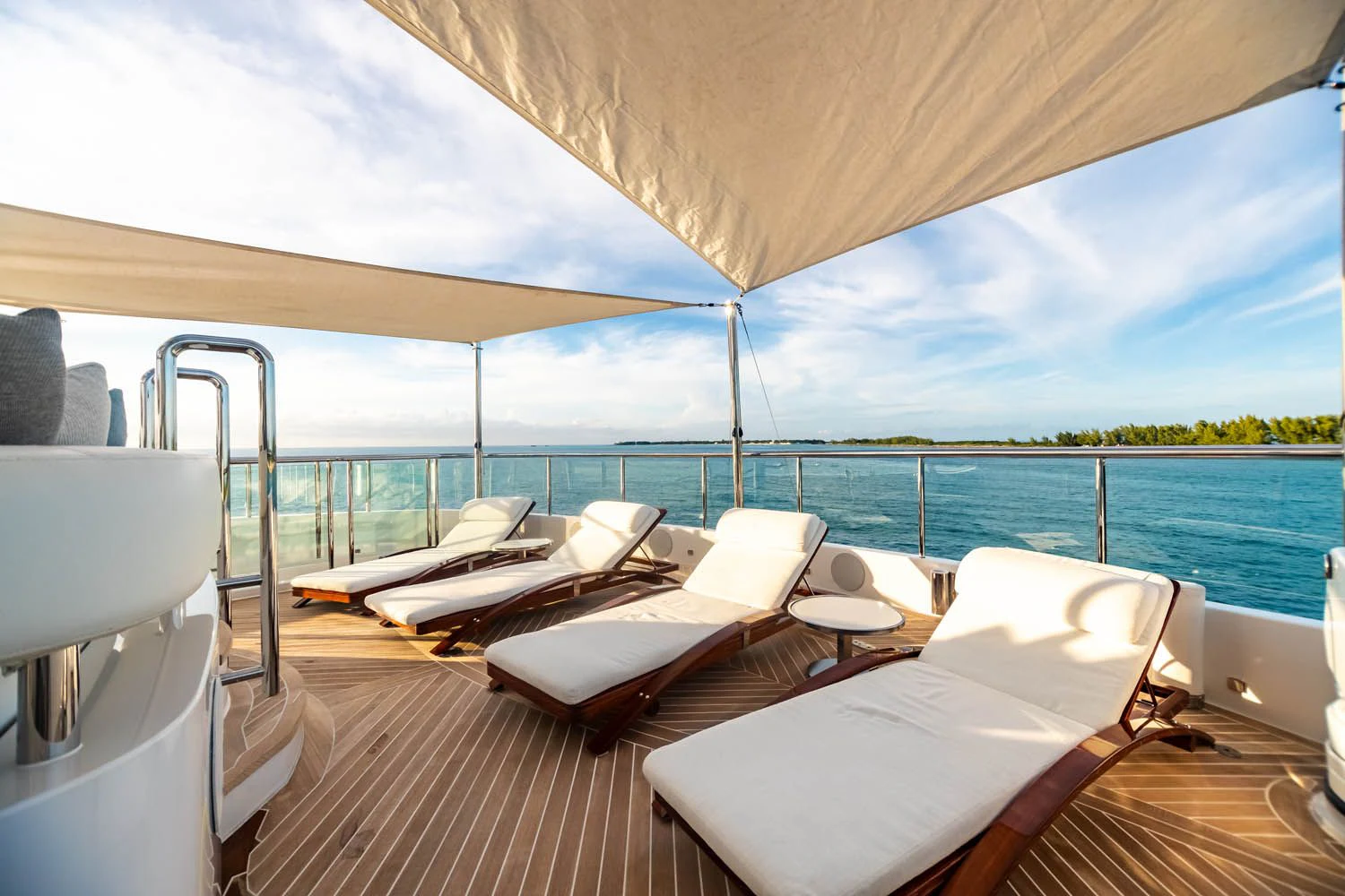a boat on the water aboard KING BABY Yacht for Sale