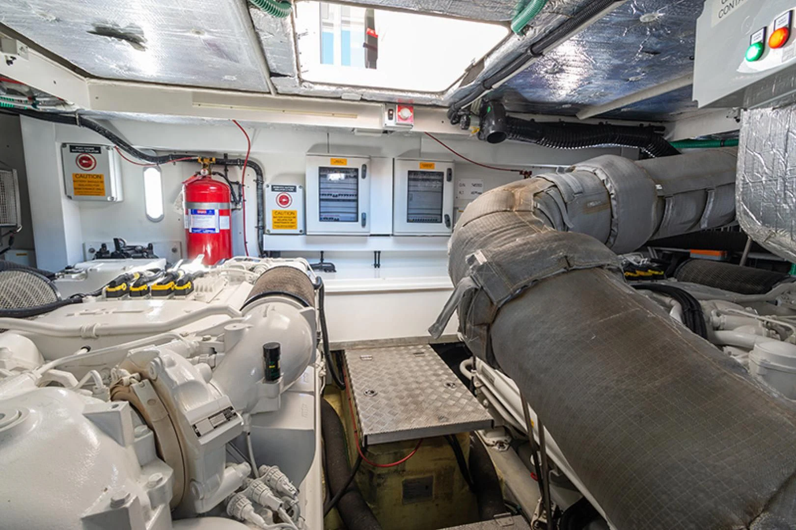 inside of a vehicle aboard LONG WAY ROUND Yacht for Sale