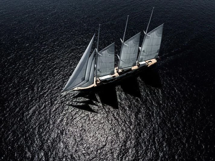a group of boats in the water aboard KORU Yacht for Sale