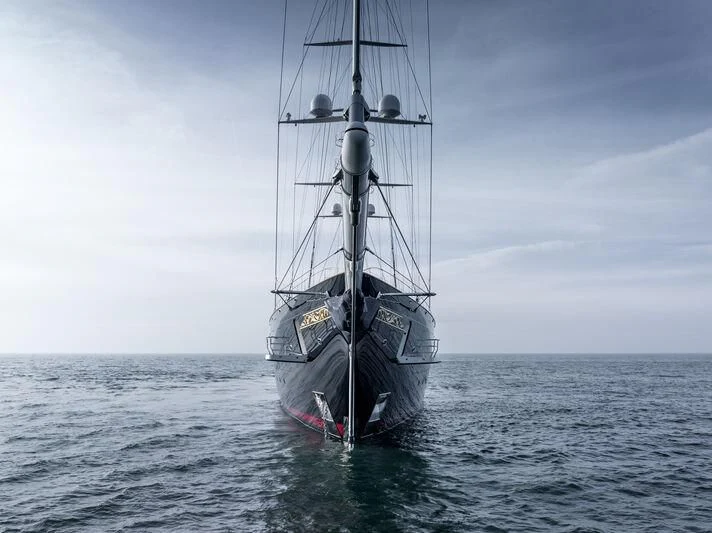 a boat in the water aboard KORU Yacht for Sale