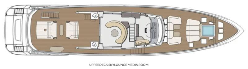 diagram aboard LUZ DE MAR Yacht for Sale