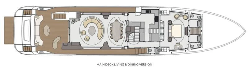 diagram aboard LUZ DE MAR Yacht for Sale