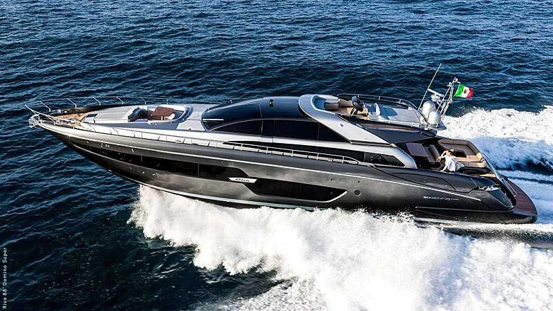 a boat on the water aboard EVENFLOW Yacht for Sale