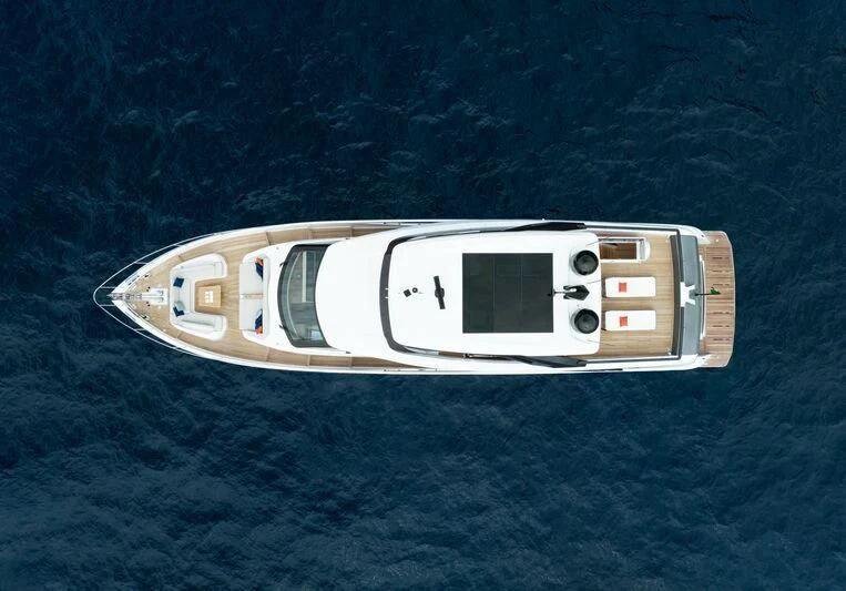 a device on the water aboard VITTORIA Yacht for Sale