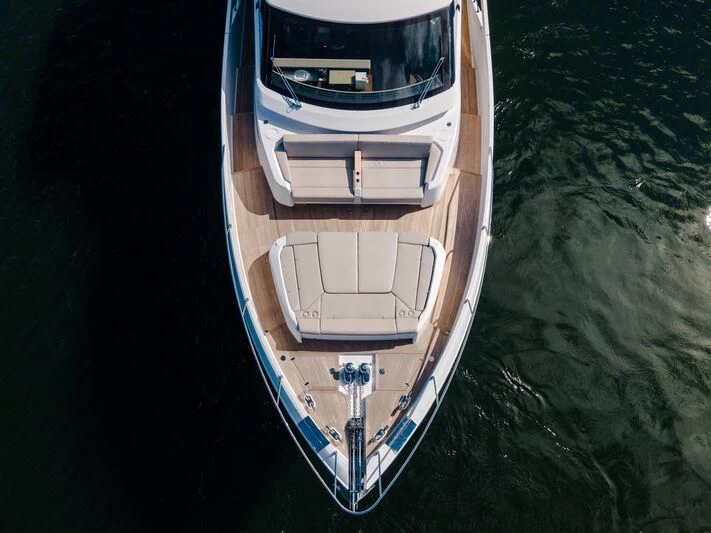 a boat on the water aboard VITTORIA Yacht for Sale