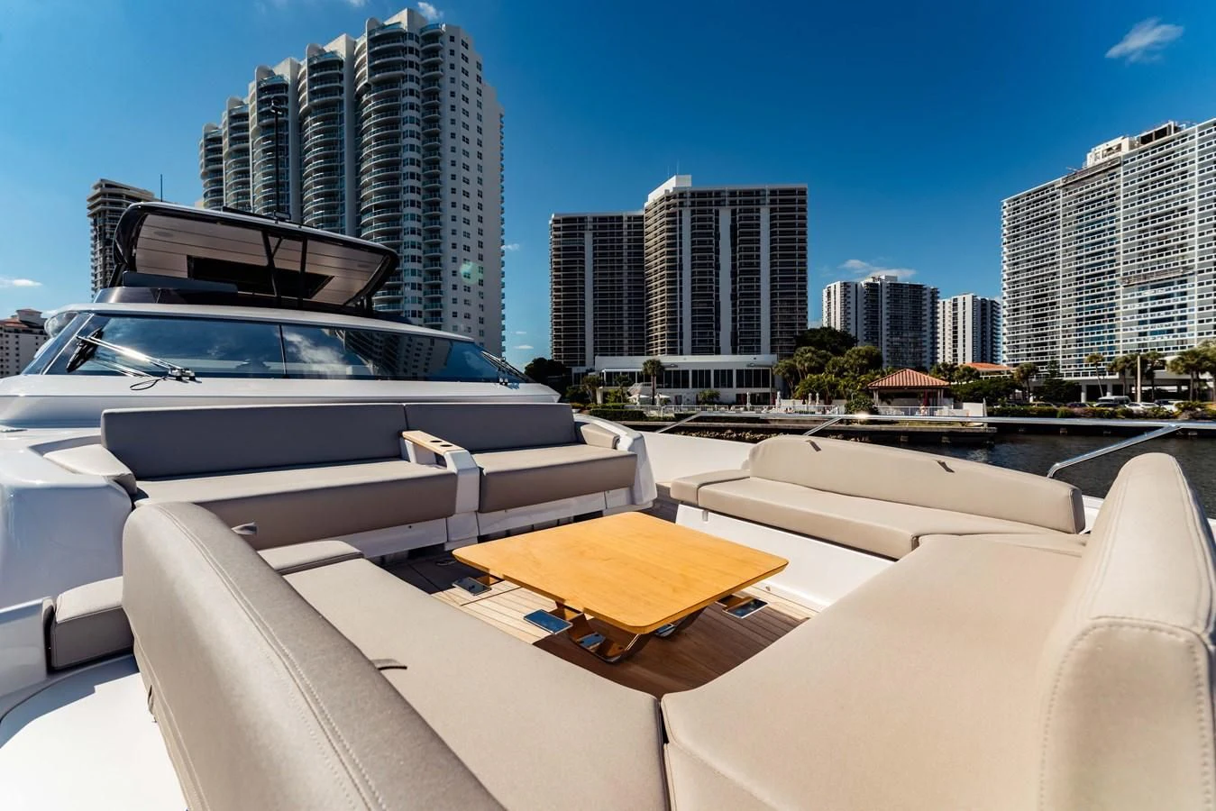a boat on the water aboard VITTORIA Yacht for Sale