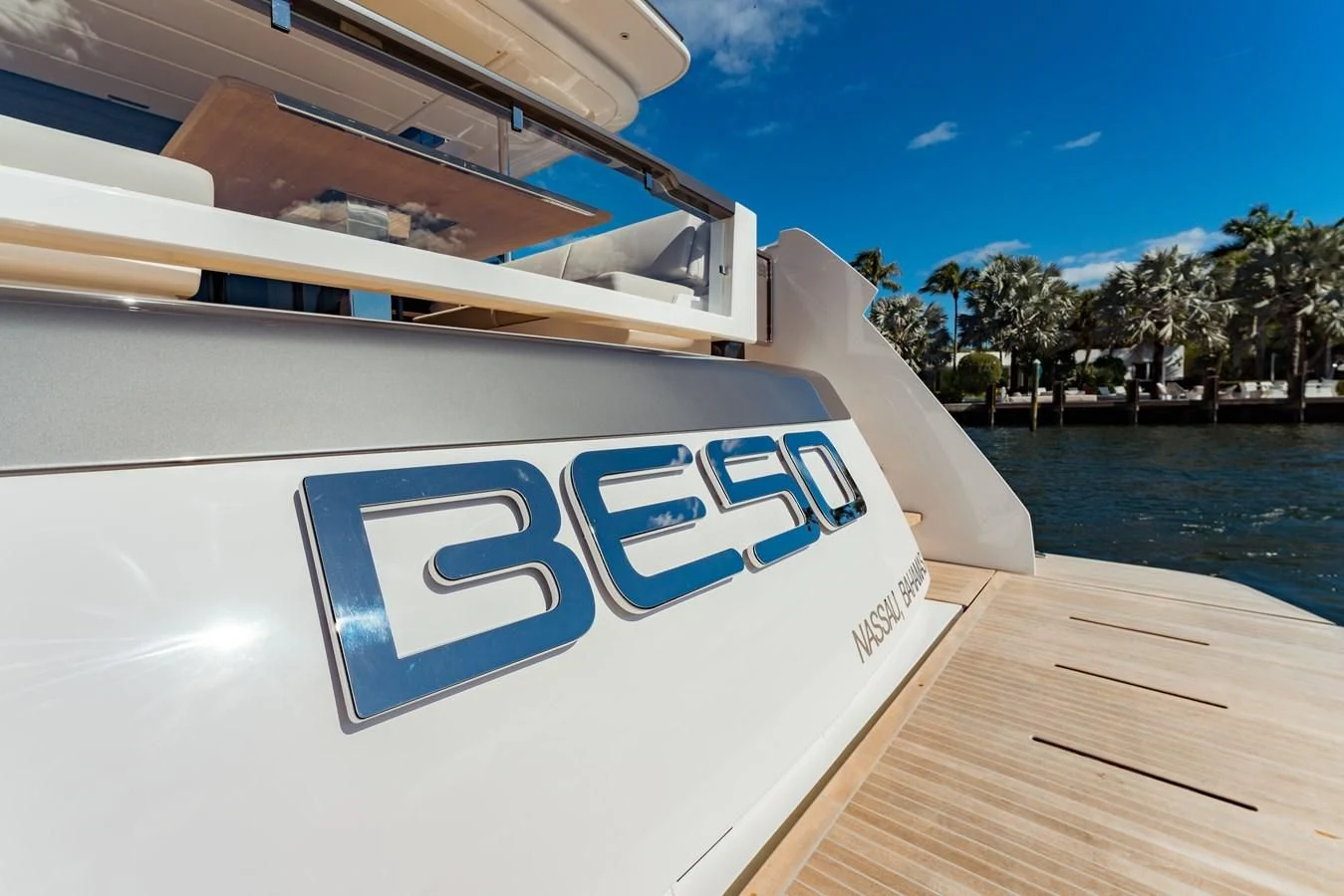 a boat on the water aboard VITTORIA Yacht for Sale