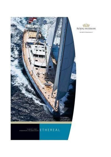 diagram aboard ETHEREAL Yacht for Sale