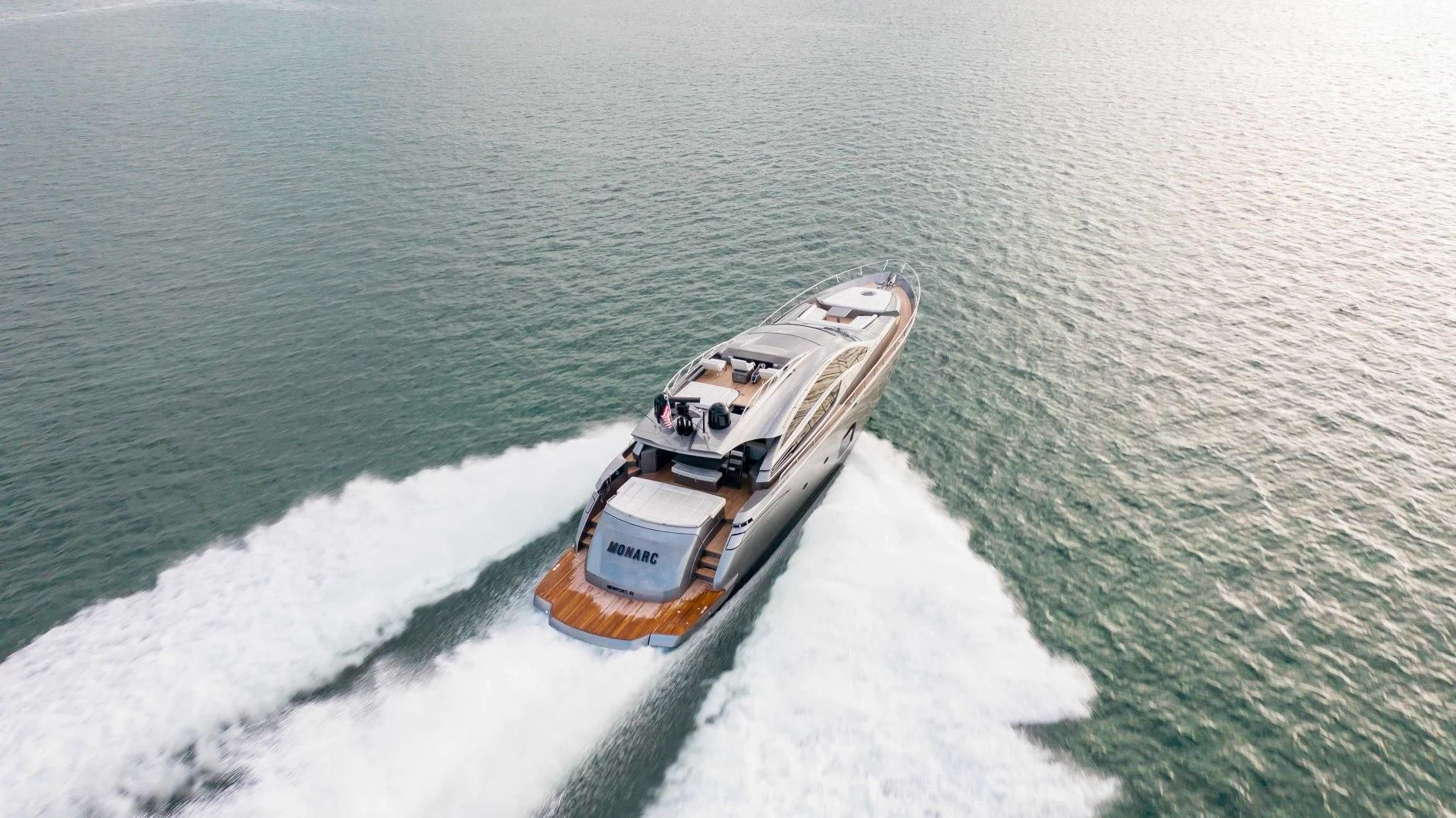 a boat on the water aboard AFRICAN WILD DOG Yacht for Sale