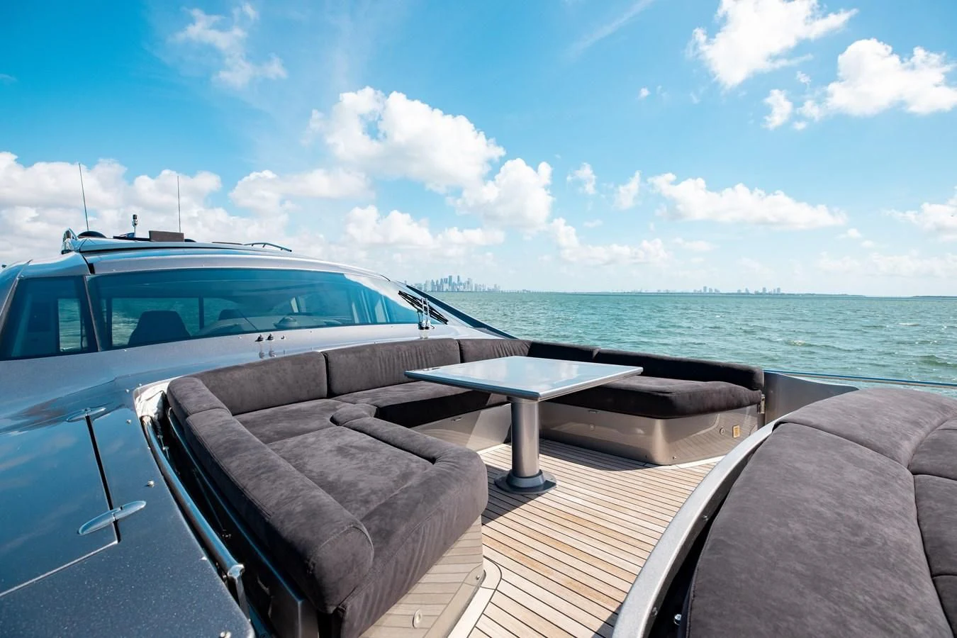 a boat on the water aboard AFRICAN WILD DOG Yacht for Sale