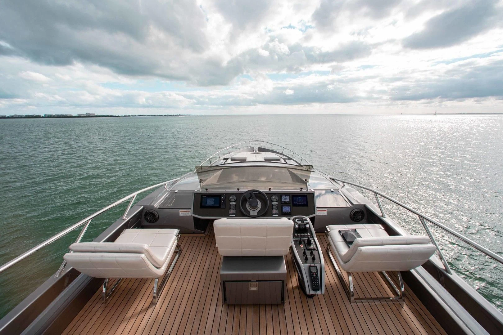 a boat on the water aboard AFRICAN WILD DOG Yacht for Sale
